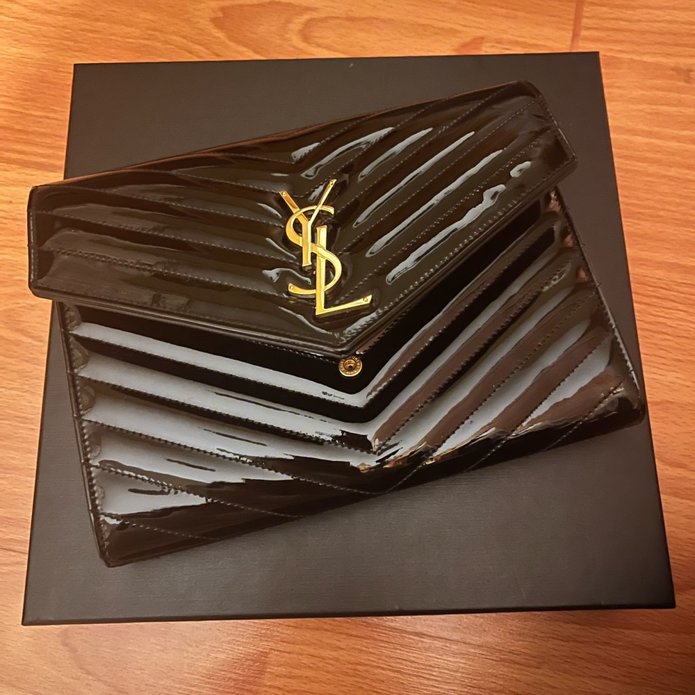 Authentic YSL wristlet